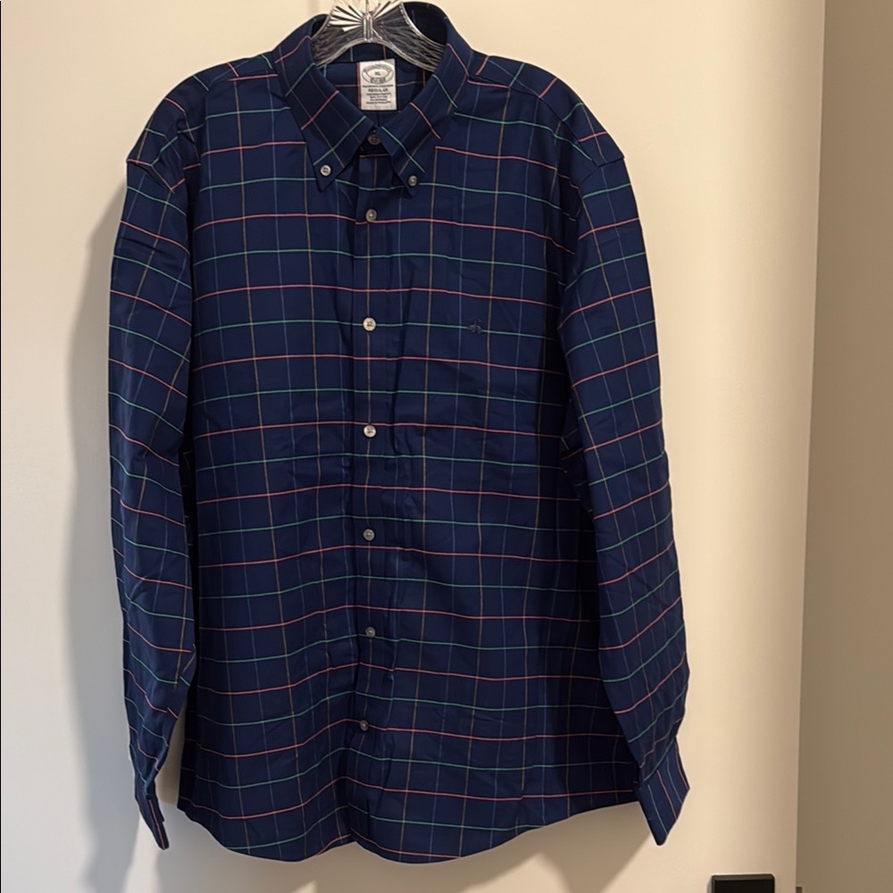 Brooks Brothers Blue Casual Button Down Shirt
